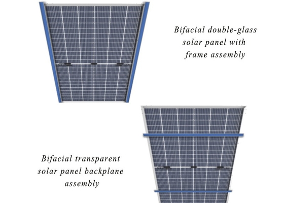 530W 540W 550W a maioria de painel solar da mono meia pilha fotovoltaico dos painéis solares da eficiência